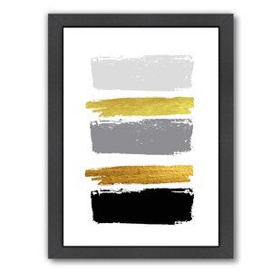 Brushes 2 Framed Painting