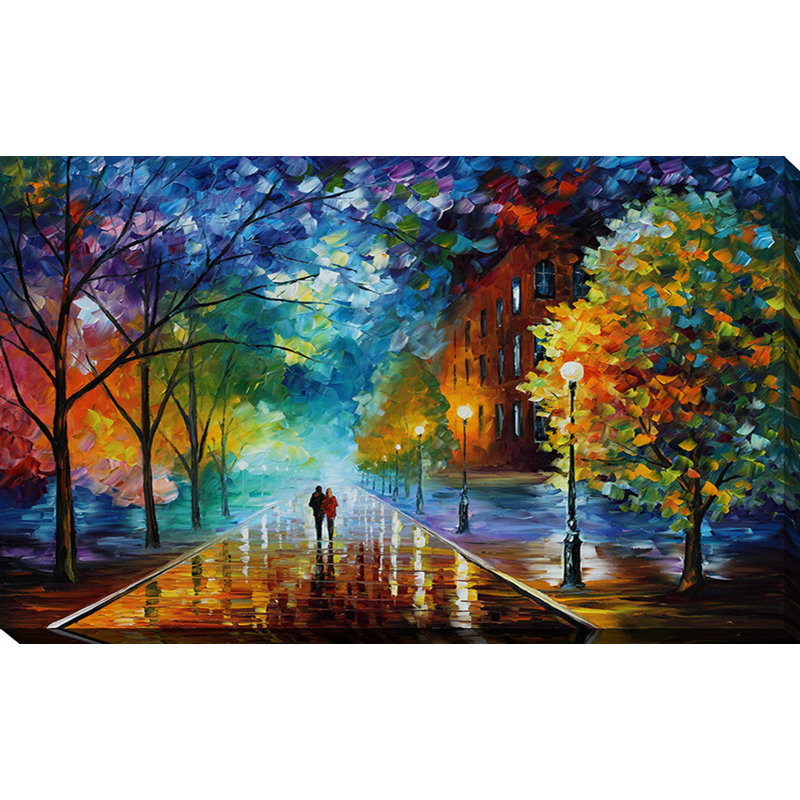 Pictureperfectinternational Freshness Of Cold By Leonid Afremov Painting Print On Wrapped Canvas Reviews Wayfair Puzzle created based on a painting by leonid afremov. freshness of cold by leonid afremov painting print on wrapped canvas