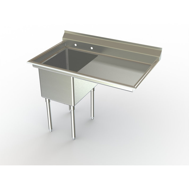 MF2-2116-18R Economy NSF 54" x 27" Free Standing Service Sink