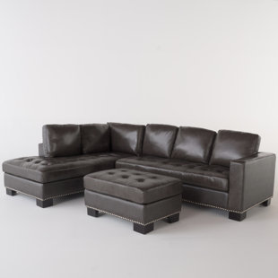 Coleford Leather Sectional