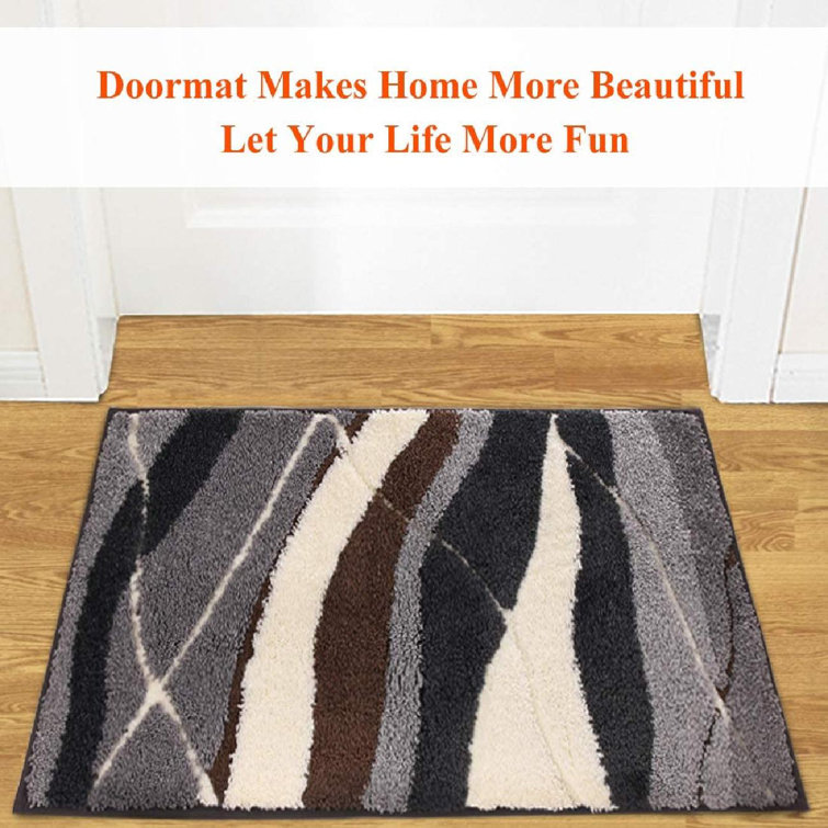 Door Mat Entryway Rug Indoor Outdoor 20X31.5 Front Back Door Mat Non-Slip Entrance Rug Absorbent Resist Dirt Low-Profile Inside Floor Mats for Patio Garage Kitchen Machine Washable Door Mat Entryway Rug Indoor Outdoor 20X31.5 Front Back Door Mat Non-Slip Entrance Rug Absorbent Resist Dirt Low-Profile Inside Floor Mats for Patio Garage Kitchen Machine Washable