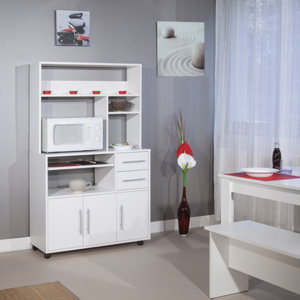 Hoher Mikrowellenschrank von Castleton Home