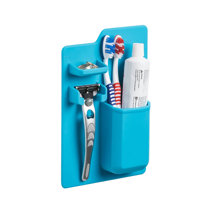 1/2/5X Shaver Toothbrush Holder Washroom High Power Suction Hook Razor Bathroom 