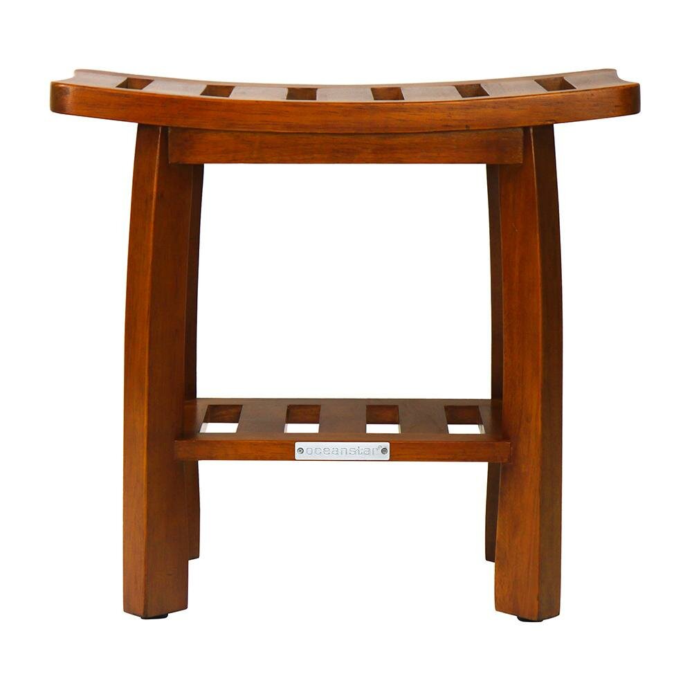 wooden stool for inside shower