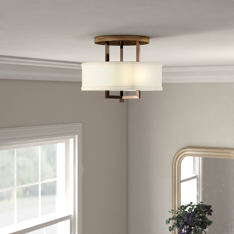 Wade Logan Allenhurst 3 Light Semi Flush Mount Reviews Wayfair