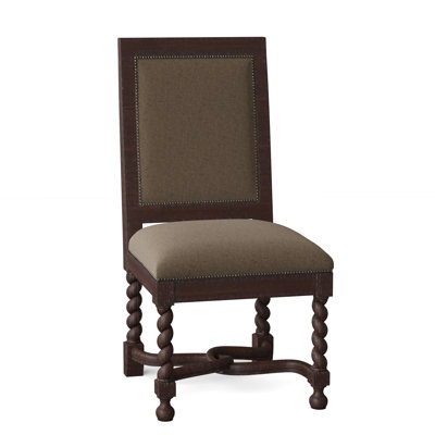 Norman Upholstered King Louis Back Side Chair Fairfield Chair Body Fabric 3160 Platinum Leg Color Espresso Nailhead Color Aged Bronze Norman Upholstered King Louis Back Side Chair Fairfield Chair Body Fabric 3160 Platinum Leg Color Espresso Nailhead Color Aged Bronze