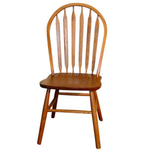 Braydon Classic Arrowback Solid Wood Dining Chair (Set Of 2) by Loon Peak Discount