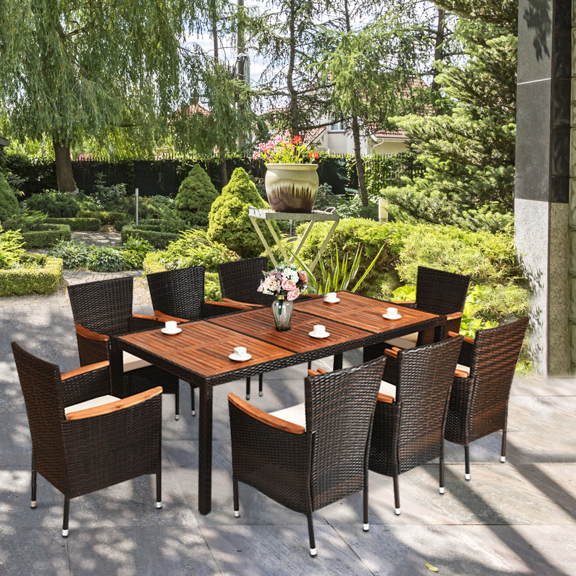 36 patio table set