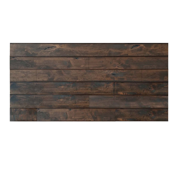 Creativeentryways 24 X 48 Solid Wood Wall Paneling In Espresso Wayfair