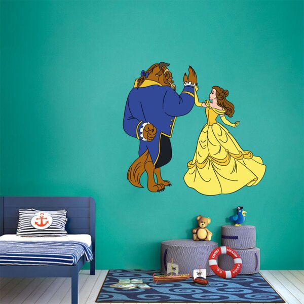Beauty And The Beast Vinyl Decal For Frames