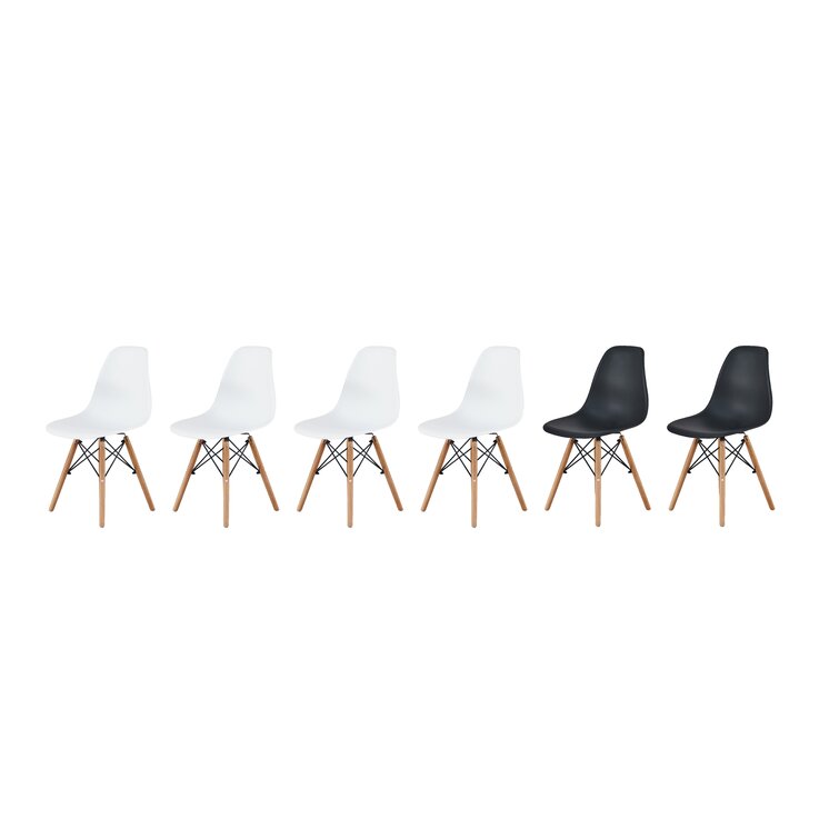 wayfair white plastic chairs