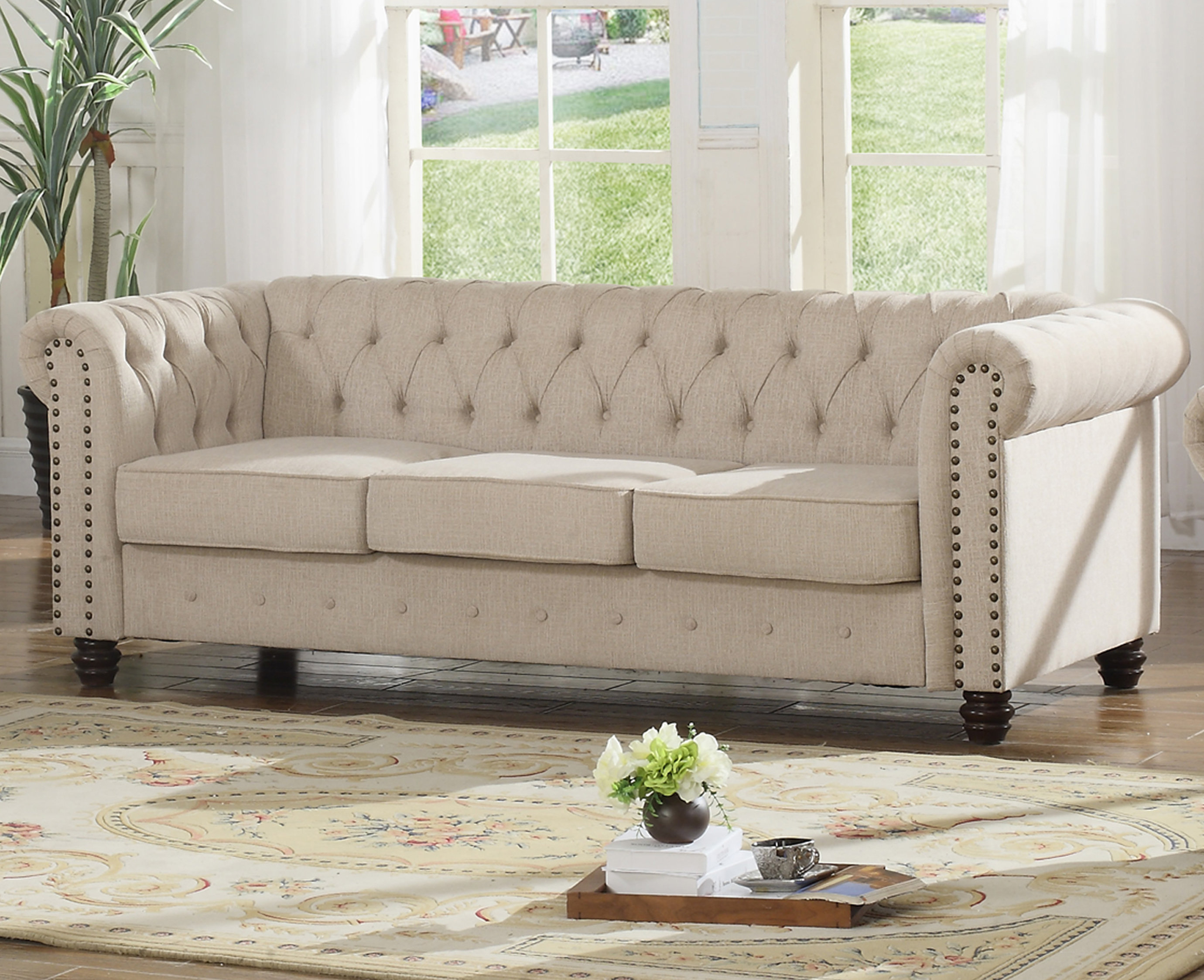 Alcott Hill Altman Fabric Modern Living Room Sofa Reviews Wayfair