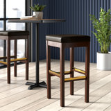 Backless 31 Bar Stool by H&D Restaurant Supply, Inc.