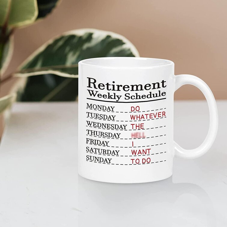 Coffee Mug Retirement Gifts for Men Funny Retirement Gift for Men Retirement...