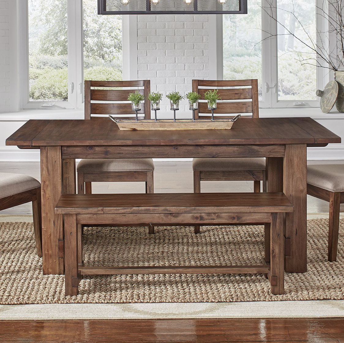 Mistana Trevion 42 Mahogany Solid Wood Dining Table Reviews Wayfair