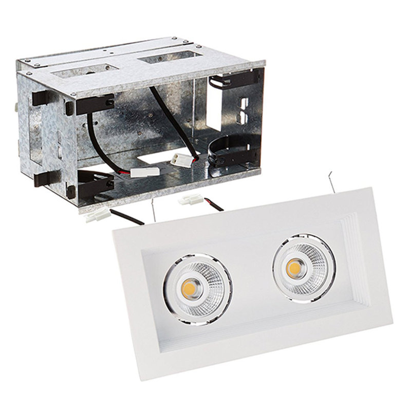 Mini Multiple 2 Light Remodel Housing 3 5 Led Recessed Lighting Kit Mini Multiple 2 Light Remodel Housing 3 5 Led Recessed Lighting Kit