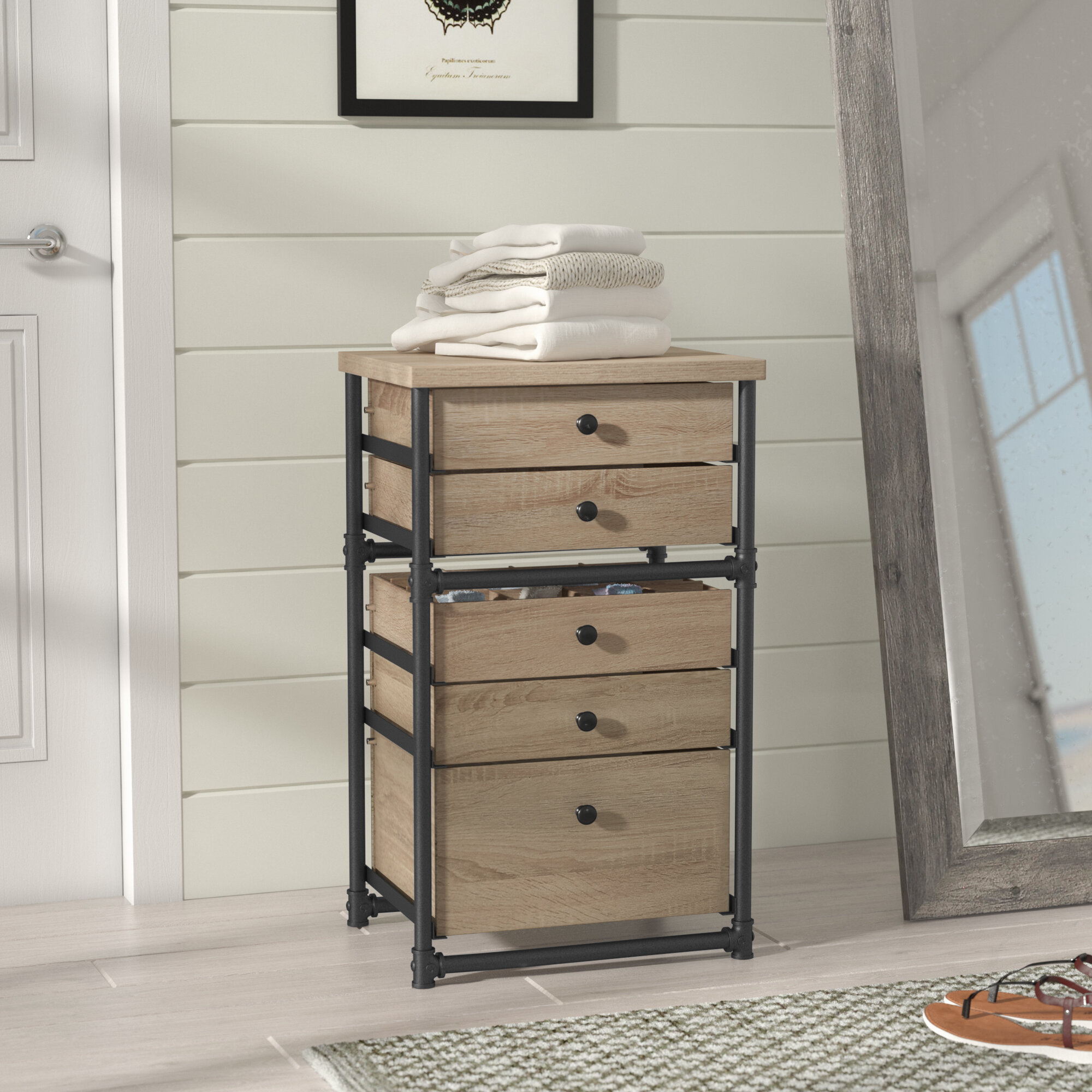 nursery wardrobe with drawers