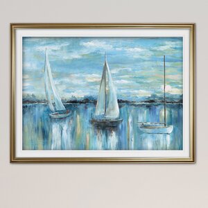 Breakwater Bay Evening On The Bay - Picture Frame Print & Reviews | Wayfair