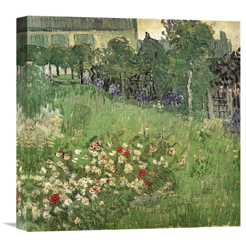 Global Gallery Daubignys Garden By Vincent Van Gogh Painting