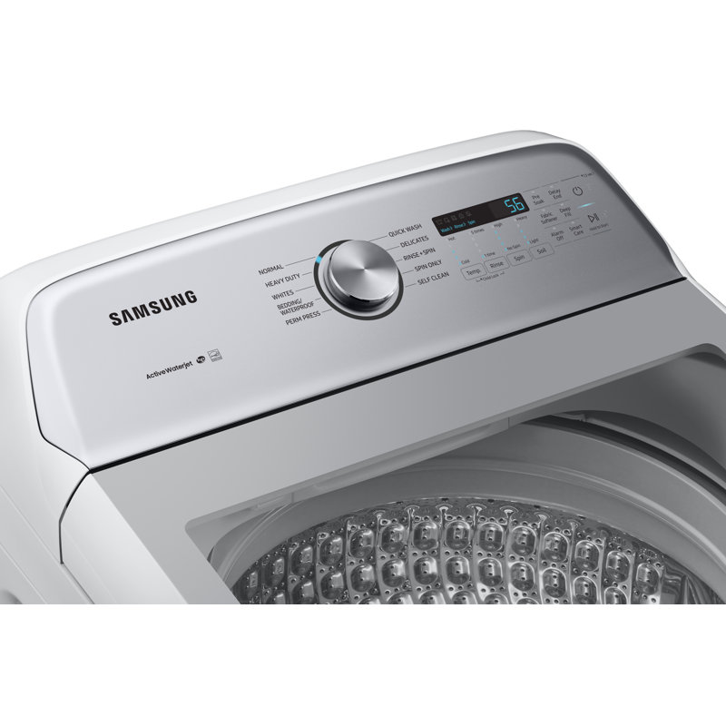 Samsung 5 0 Cu Ft Top Load Washer With Active Water Jet