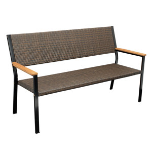 3-Sitzer Gartenbank Rosemary aus Polyrattan von Garten Living