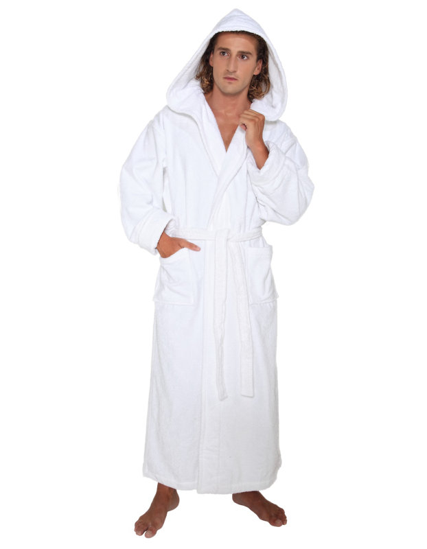 Winston Porter Bulloch Men S Hood N 100 Cotton Terry Cloth