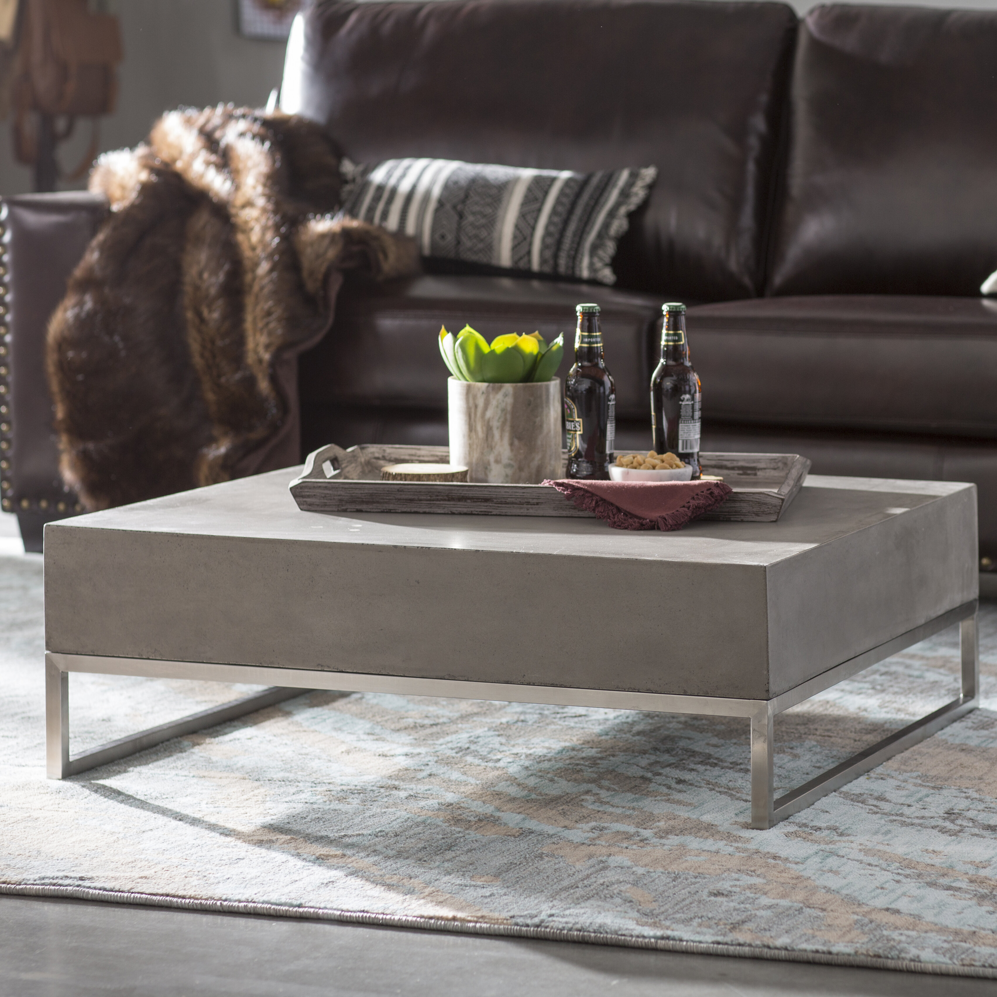 Featured image of post Low Profile Coffe Table / Modern maple and steel coffee table.