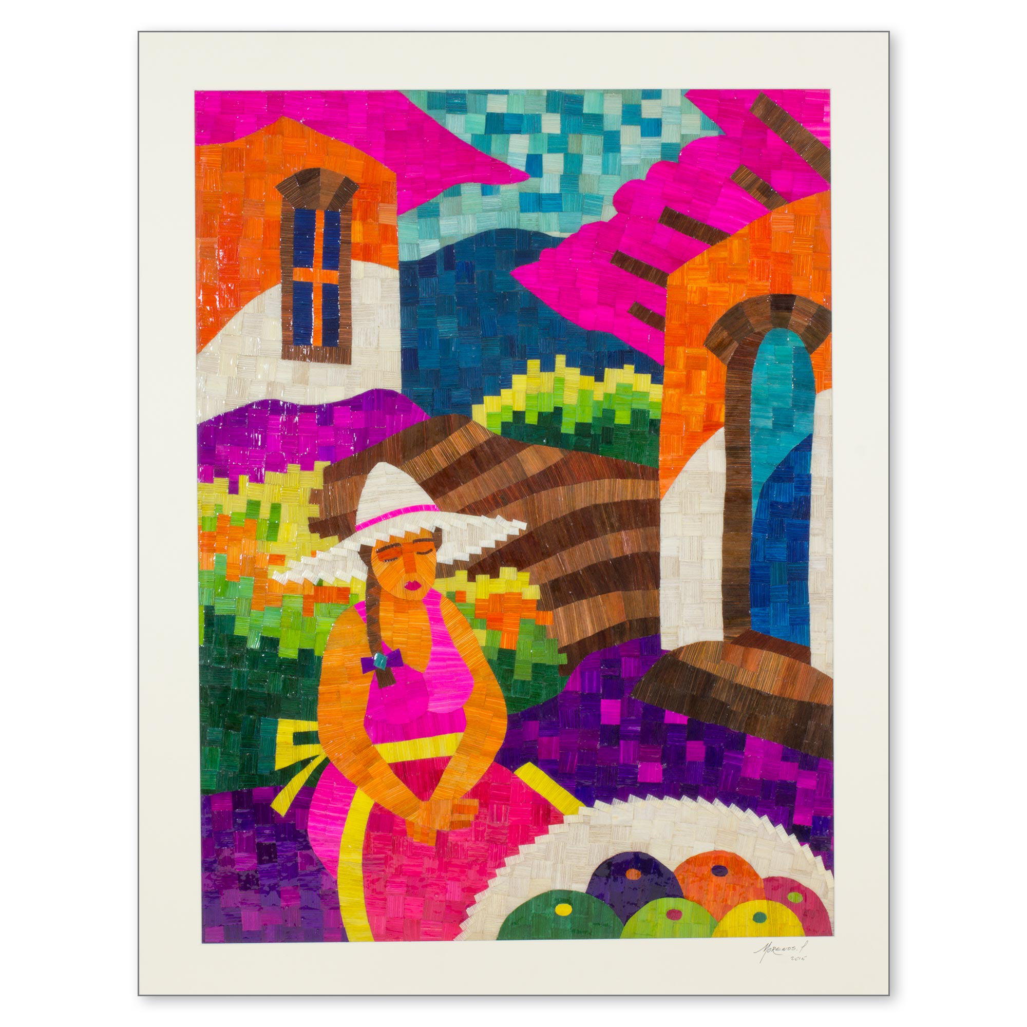 World Menagerie Juan Carlos Moreno - Painting | Wayfair