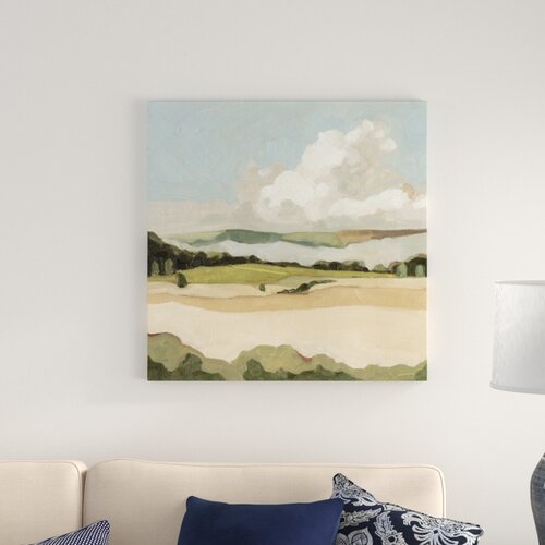 Sand & Stable Cumulus Landscape II by Emma Scarvey - Wrapped Canvas ...