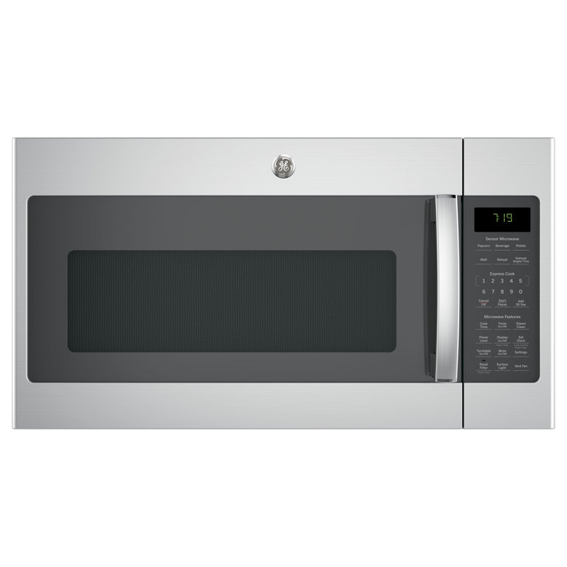Ge Appliances 30 1 9 Cu Ft Over The Range Microwave With Sensor Cooking Reviews Wayfair