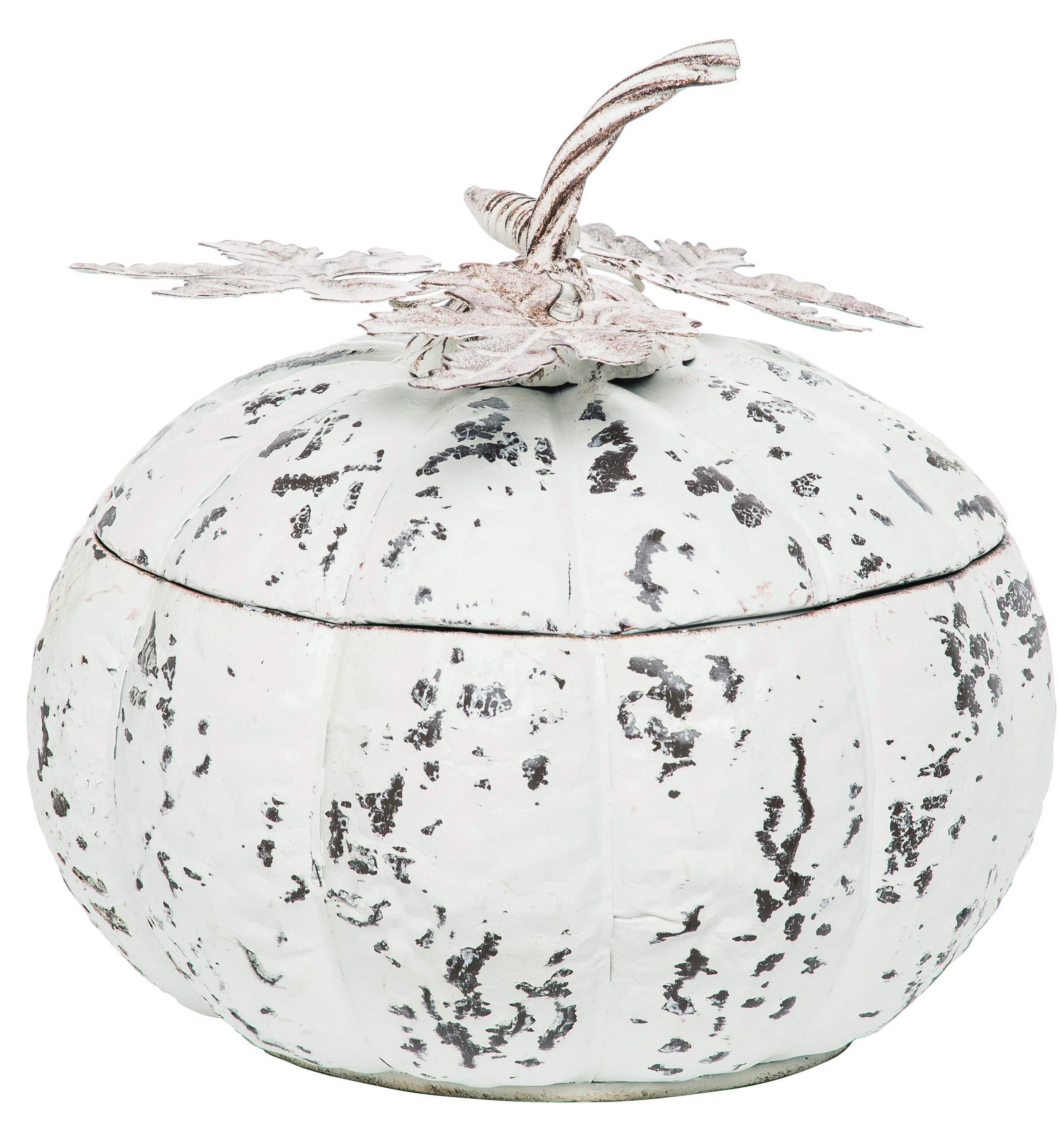 The Holiday Aisle Metal Harvest Pumpkin Container Reviews Wayfair