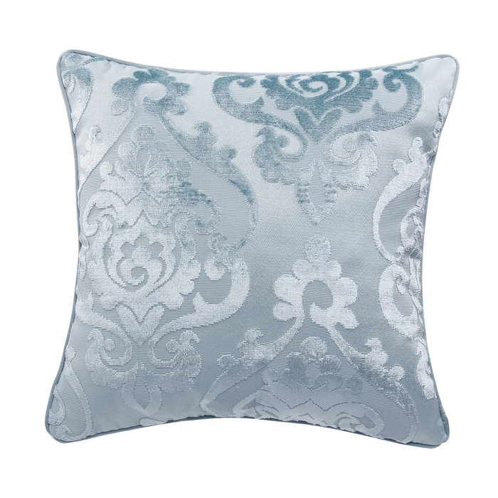 House Of Hampton Carballo Patterned Velvet Throw Pillow Wayfair