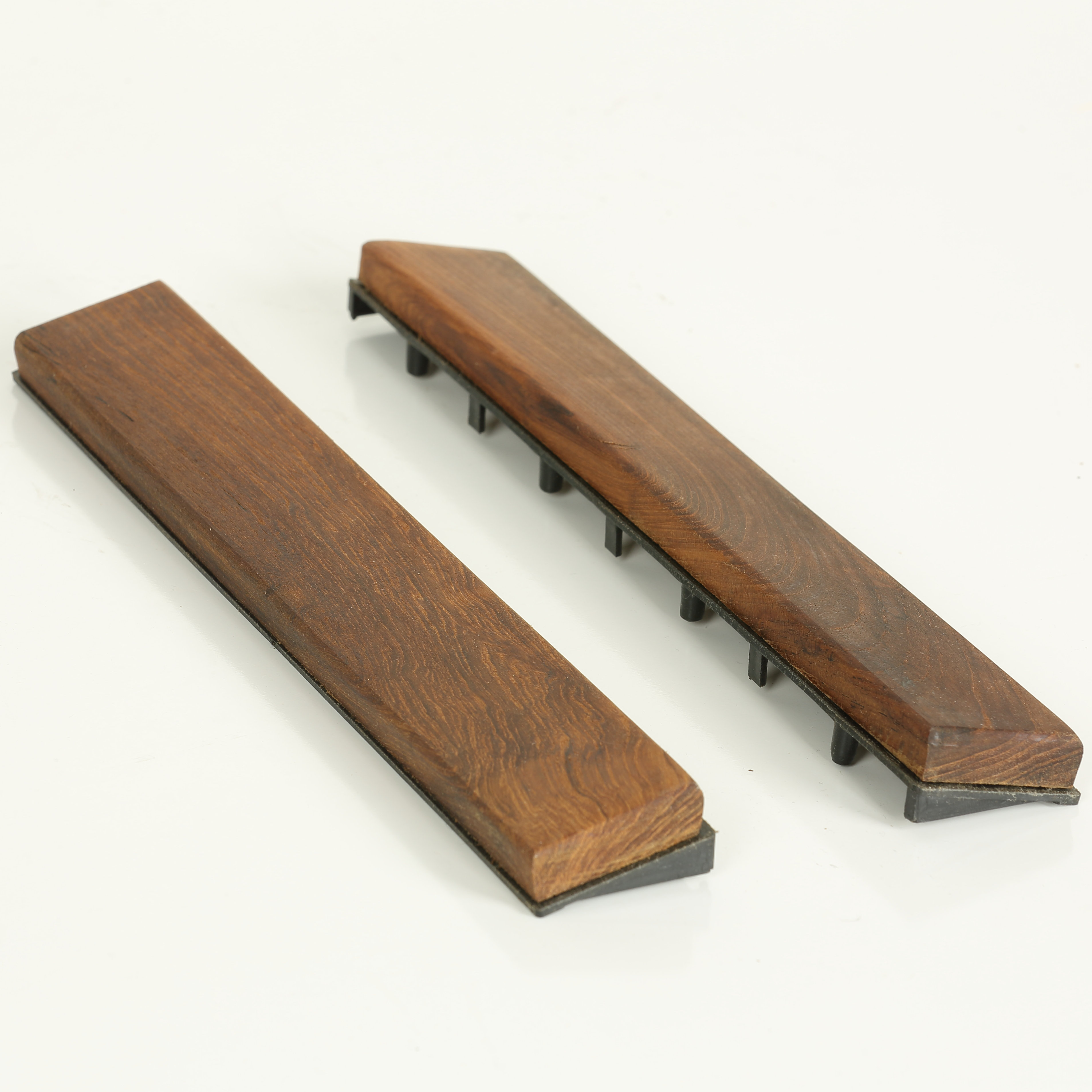 Baredecor Ez Floor 12 X 1 Wood Interlocking Deck Side Trim In Brown Reviews Wayfair Baredecor Ez Floor 12 X 1 Wood