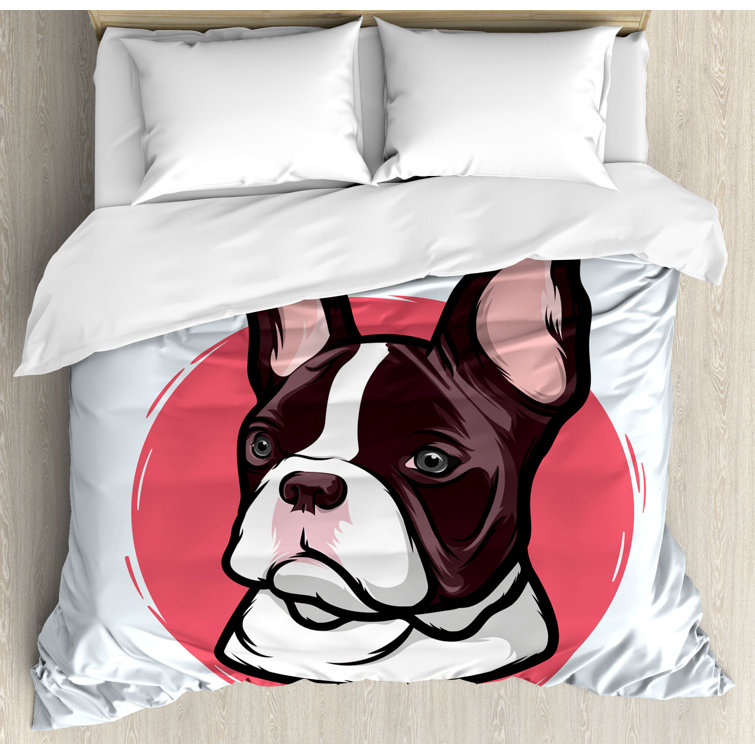 frenchie quilt cover