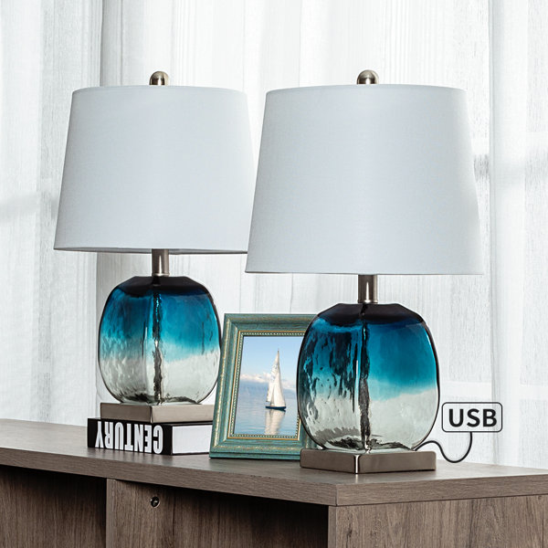 cheap glass table lamps