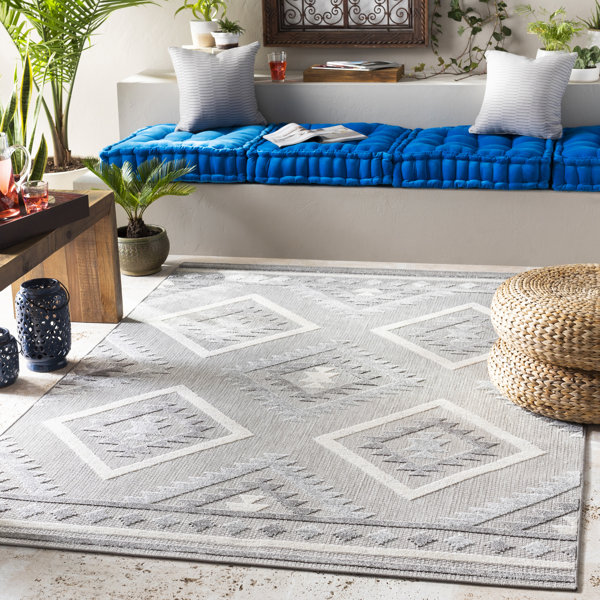 Lyell Light Gray Taupe Indoor Outdoor Area Rug Reviews Joss Main