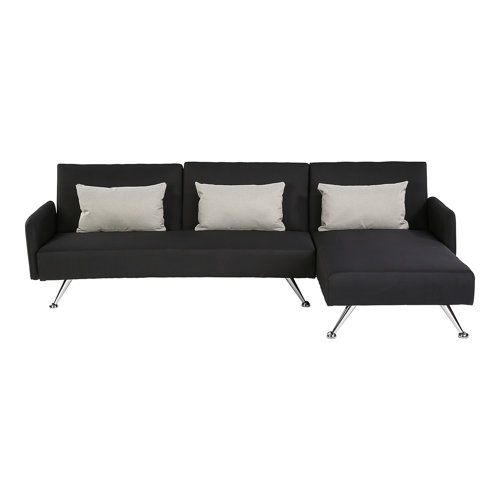 Ecksofa KASPER von 17 STORIES Schwarz