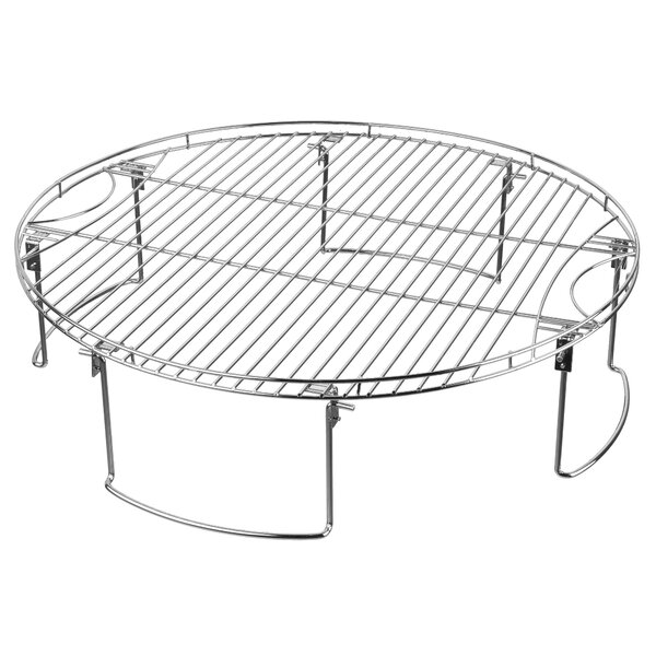 Onlyfire Round Fire Pit Grate With 4 Legs For Outdoor Campfire