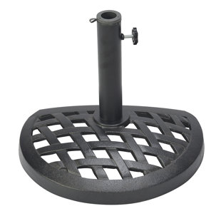Justin Cast Iron Half Umbrella Base