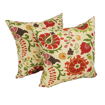 Winston Porter Abra Floral Lumbar Pillow Wayfair