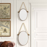 Hanging Rope Mirror Wayfair