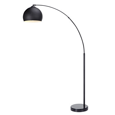 Versanora Arquer 6693 Arched Floor Lamp Finish Black