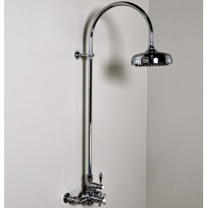 Thermostatic Exposed Shower Set with with Lever Handle