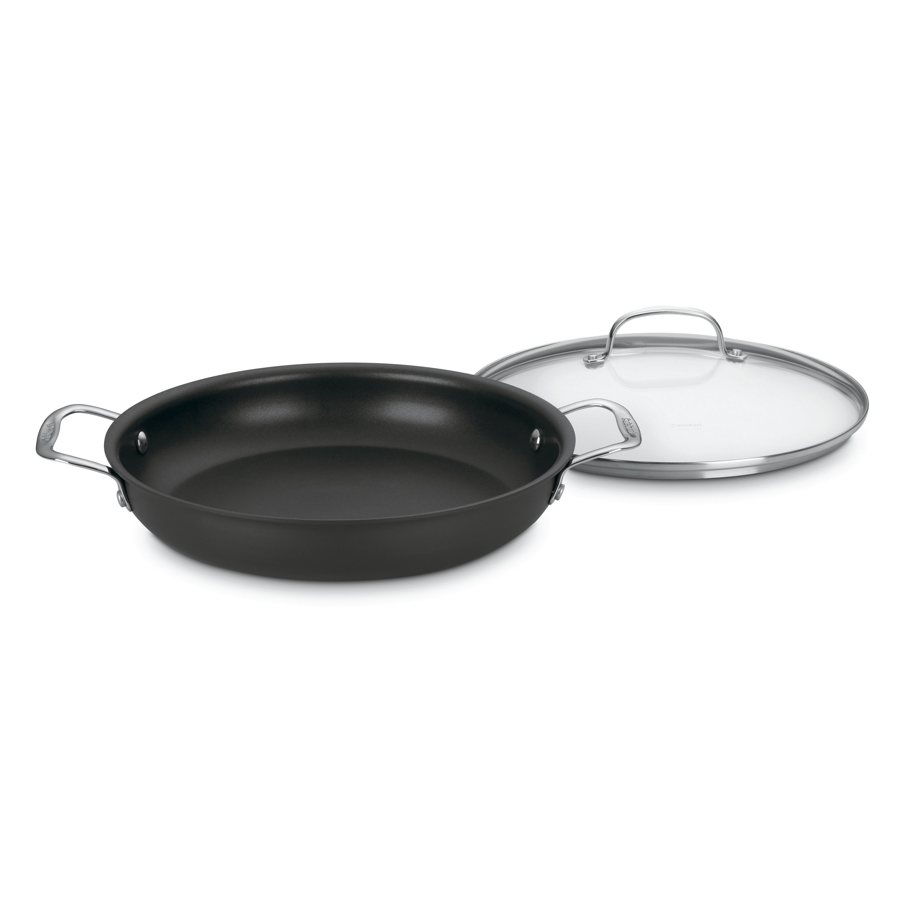 Cuisinart 12" NonStick Frying Pan With Lid & Reviews Wayfair