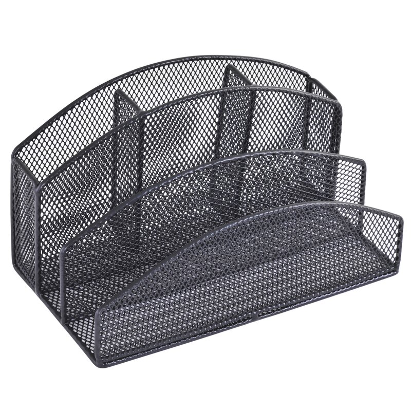 Rebrilliant Wire Mesh Desk Organizer Reviews Wayfair