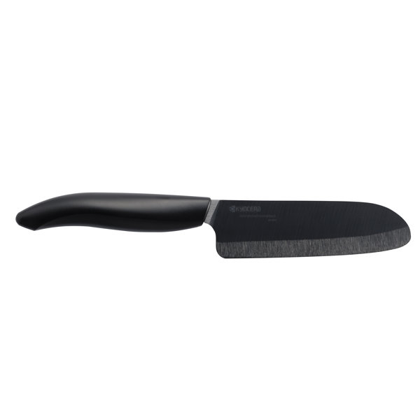 Kyocera Cutlery Kyocera Advanced Ceramics Revolution Series 4 5 Mini Santoku Knife Wayfair