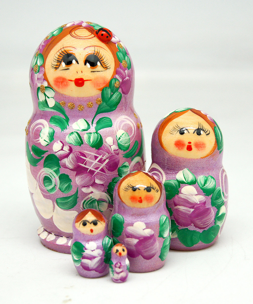 russian doll figurine