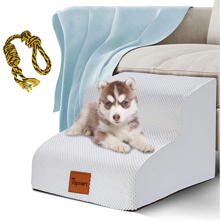 soft foam dog steps
