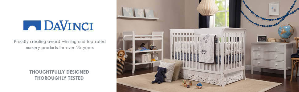 Davinci Tyler 4 In 1 Convertible 5 Piece Crib Set Reviews Wayfair For Over 25 Years Davinci Baby Has Been Dedicated To Enabling Pas Provide The