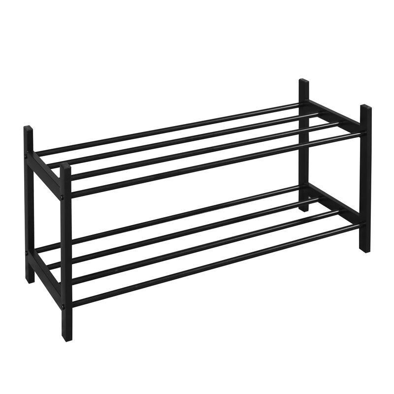 Rebrilliant Furinno 8 Pair Shoe Rack Reviews Wayfair